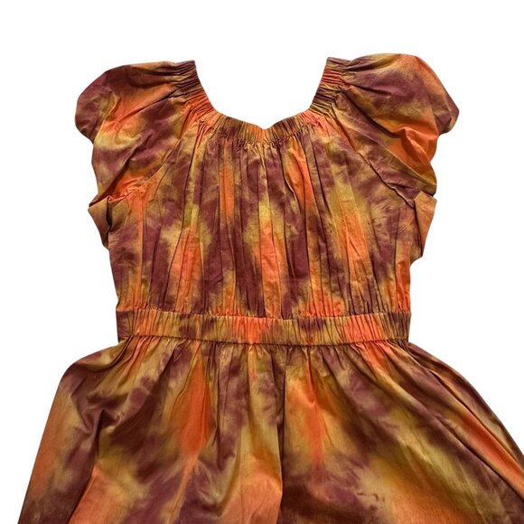ULLA JOHNSON  Nanette Midi Dress In Topaz, Size 4, New with tag - Picture 8 of 16
